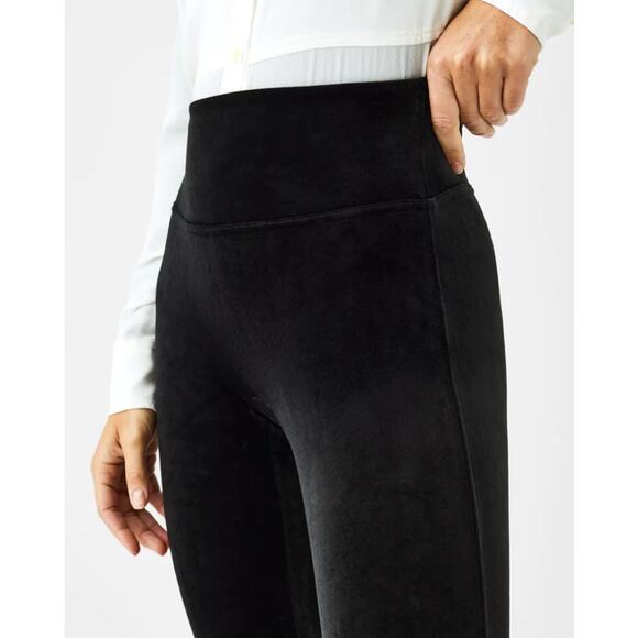 Spanx Velvet Leggings in Black Women's M - Picture 4 of 13